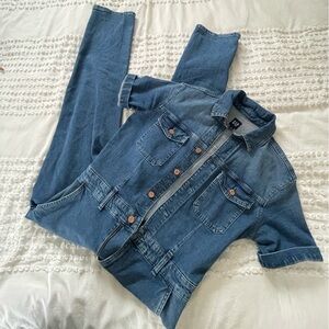 GAP Women's Denim Jumpsuit